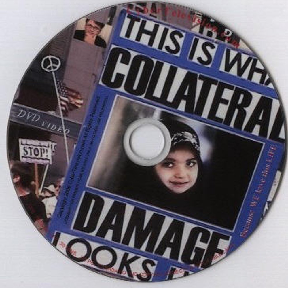 The DVD for the documentary This is What Collateral Damage Looks Like