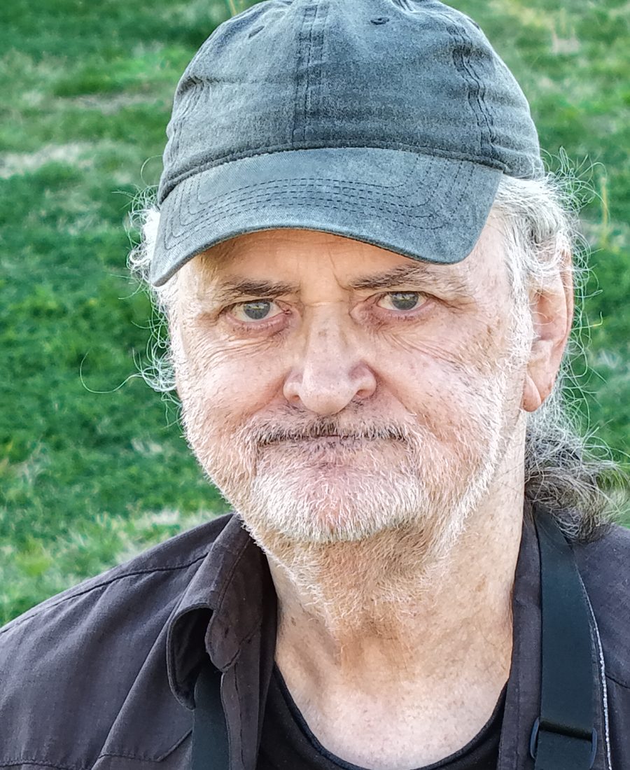 William Jackson photographed outdoors