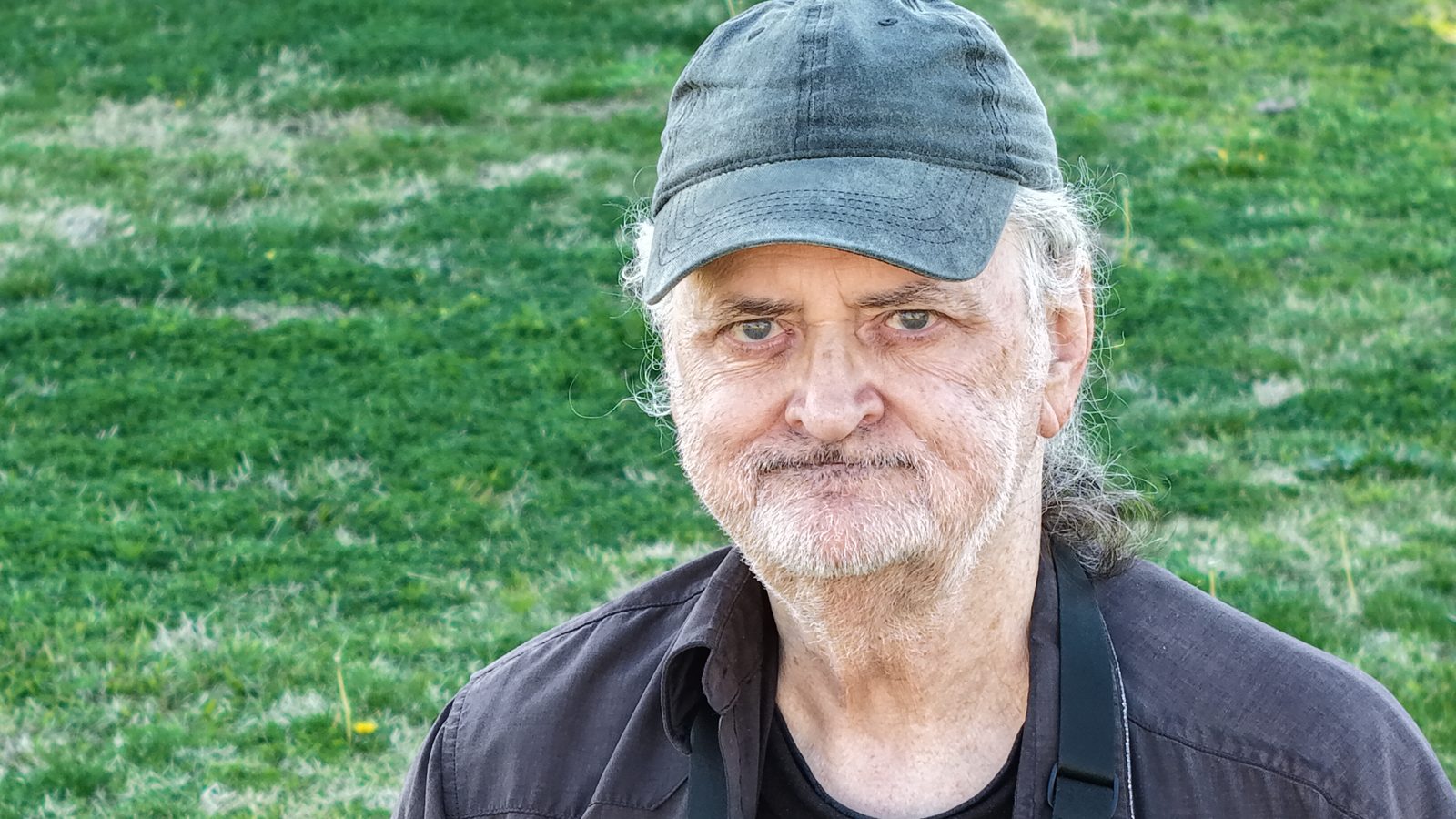 William Jackson photographed outdoors